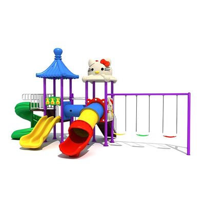 MYTS Mega Kitten frame swing  & dual and wavy slides 